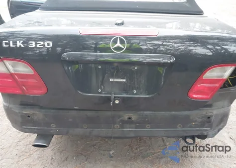 2003 Mercedes-Benz Clk 320 from USA, damaged, VIN WDBLK65G53T136724